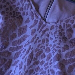 JonesNewYork Women’s dress dark blue/purple print EUC 16W